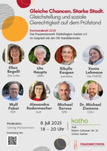 Plakat zur Podiumsdiskussion mit dem Titel 